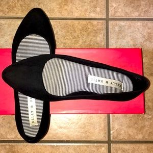 Kelly & Katie Black Flats